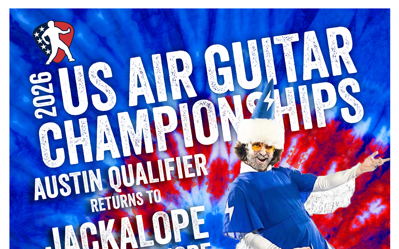 Image: 2026 US Air Guitar Qualifier - Austin, TX