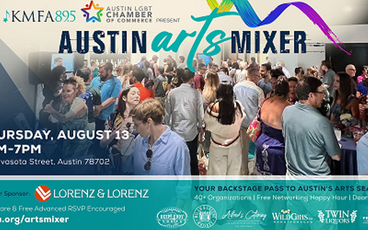 Image: 6th Annual Austin Arts Mixer at KMFA!