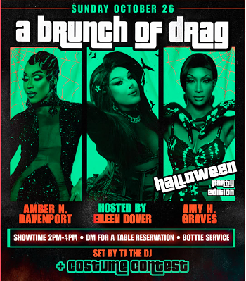 Image: A Brunch of Drag: Halloween Party Edition