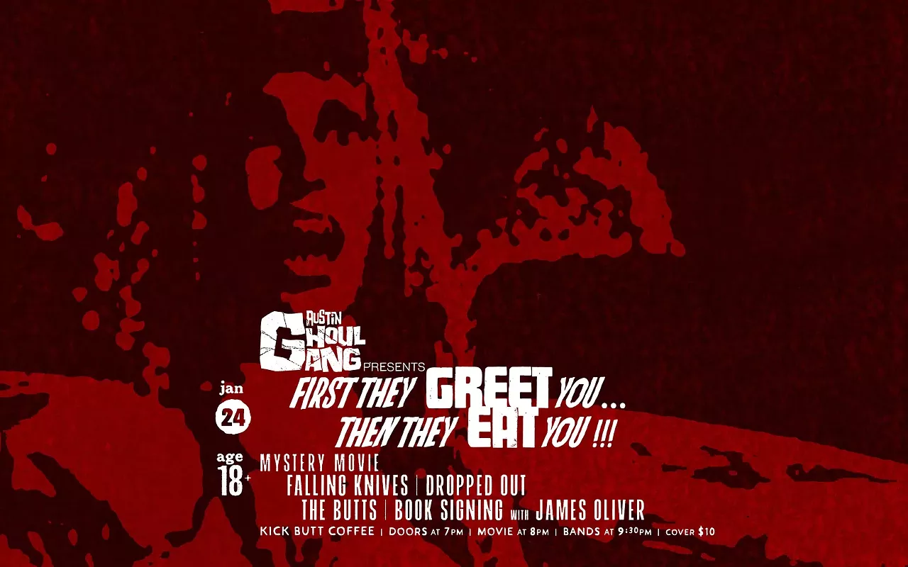 Image: A Night of Splatter & Screams w/ the Butts, Dropped Out, Falling Knives