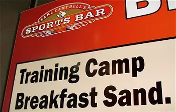 Image: ABIA: Earl Campbell's Sports Bar