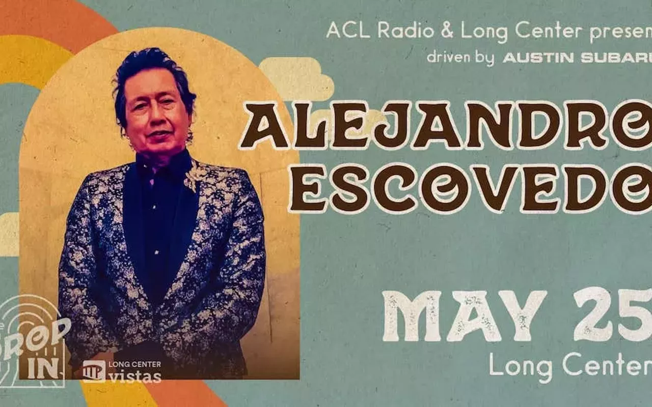 Image: ACL Radio & Long Center present the Drop-In w/ Alejandro Escovedo