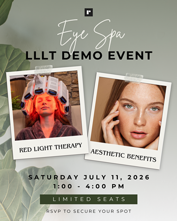 Image: Aesthetic Light Therapy LLLT Demo Event