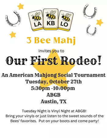 Image: An American Mahjong Social Tournament