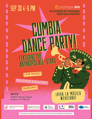 Image: Anthropos All-Stars Present: Cumbia Dance Party!