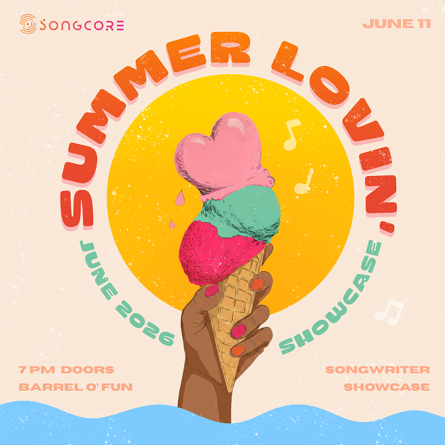 Austin Songcore Songwriters Showcase June