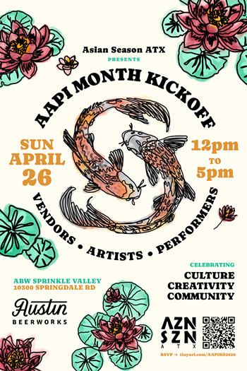 Image: Asian Season ATX 2026 AAPI Month Kickoff at ABW - Sprinkle Valley