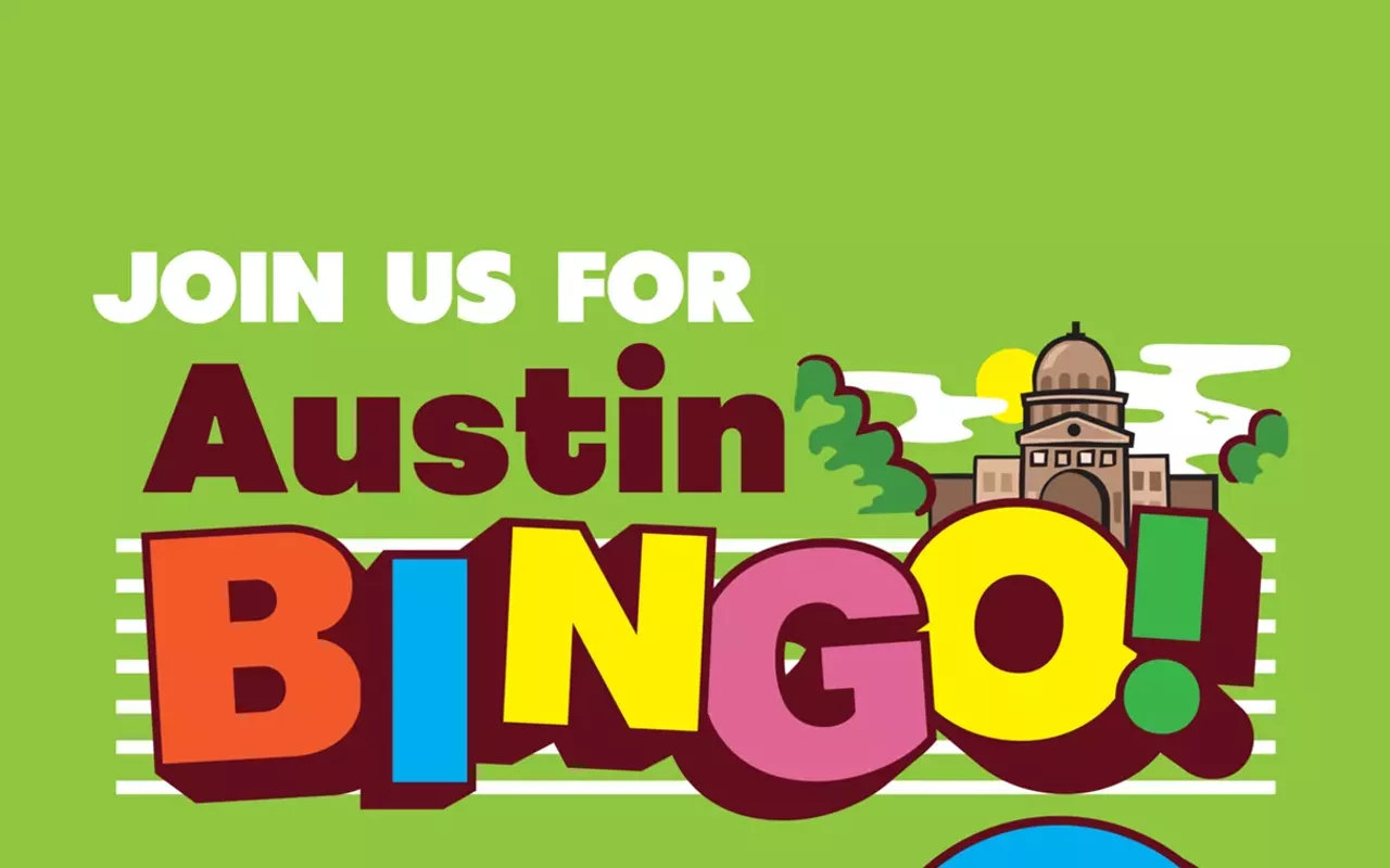 Image: Austin Bingo with Preservation Austin and Bryan Spear
