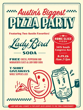 Image: Austin&rsquo;s Biggest Pizza Party