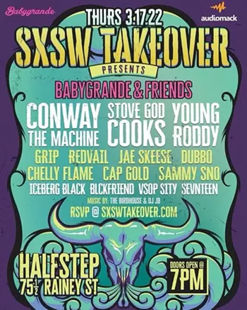 Image: Babygrande & Friends w/ Conway the Machine, Stove God Cooks, Young Roddy, Grip, Redveil, Jae Skeese, Dubbo, Chelly Flame, Cap Gold, Sammy Sno, Iceberg Black, Blckfriend, VSOP Sity, Sevnteen, the Birdhouse, DJ JB