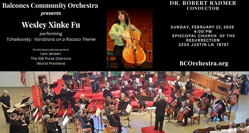 Balcones Community Orchestra with Wesley Fu