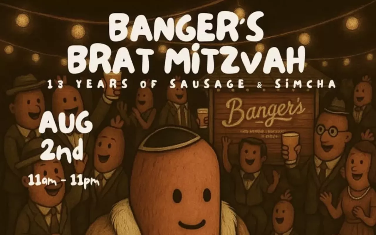 Image: Banger&rsquo;s Brat Mitzvah: 13 Years of Sausage