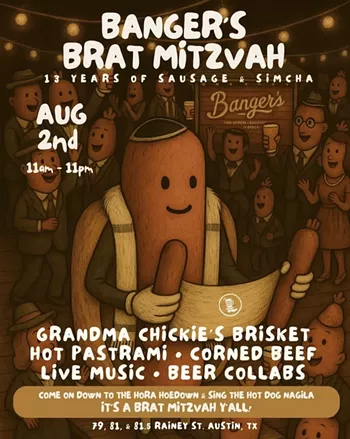 Image: Banger&rsquo;s Brat Mitzvah: 13 Years of Sausage