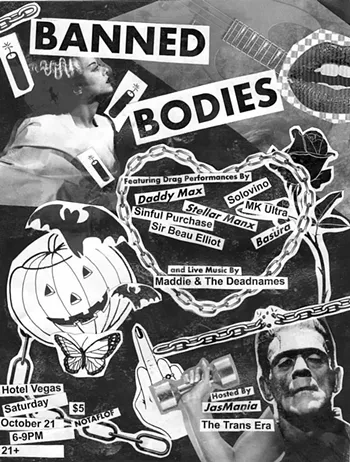 Image: Banned Bodies w/ Maddie & the Deadnames