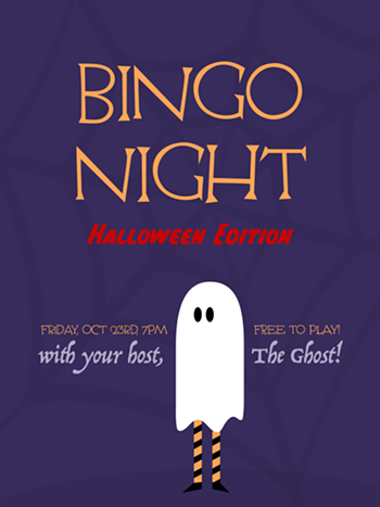 Image: Bingo Night - Halloween Edition