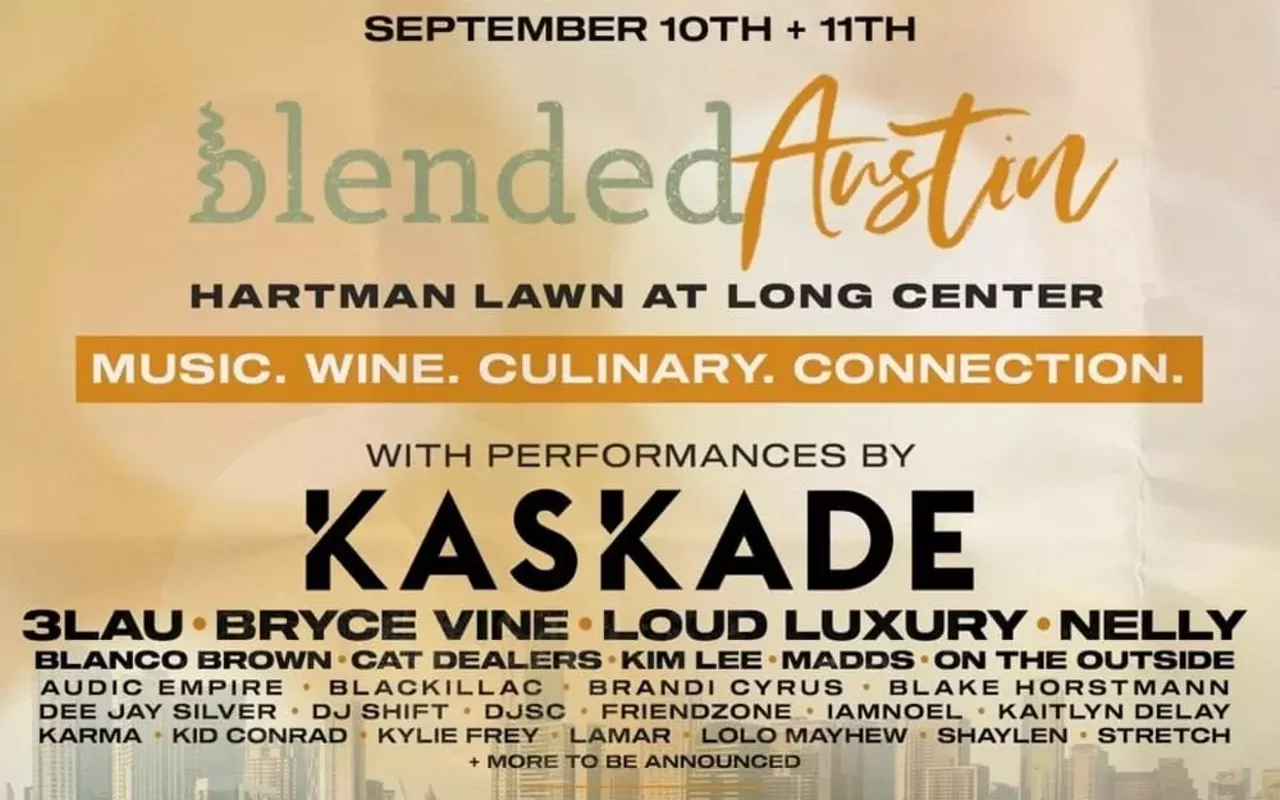 Image: Blended Austin Music & Wine Festival