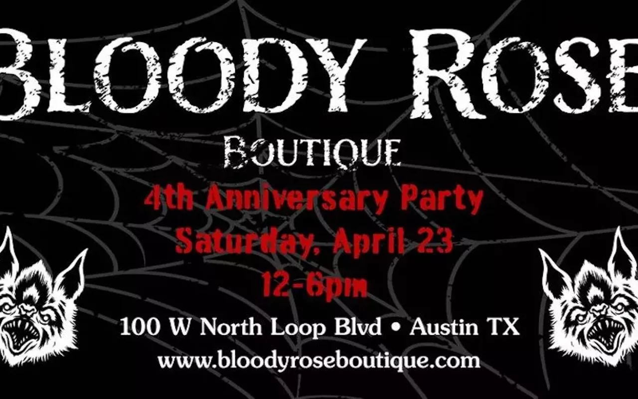 Image: Bloody Rose Boutique Fourth Anniversary Party