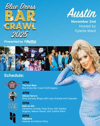 Image: Blue Dress Bar Crawl 2025