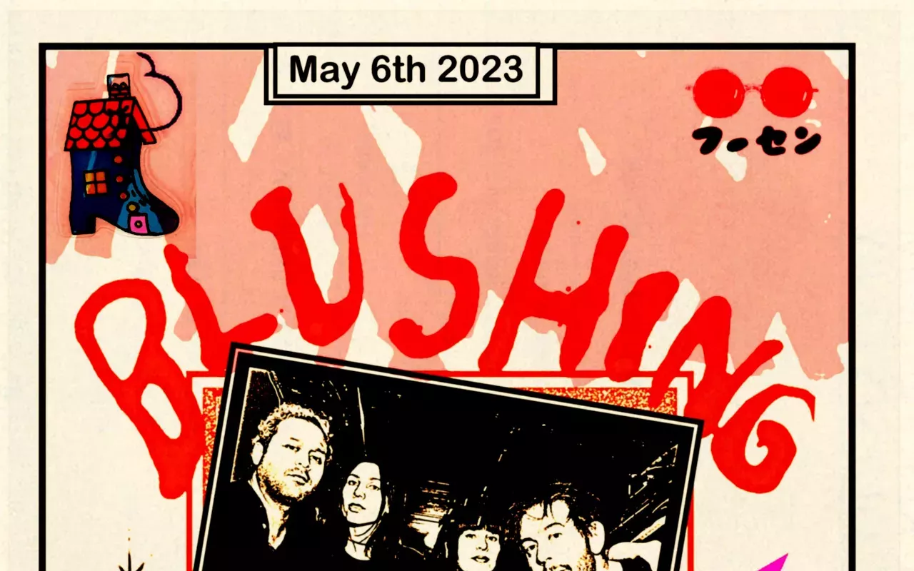 Image: Blushing, Letting Up Despite Great Faults, I'd Really Like to See You Again