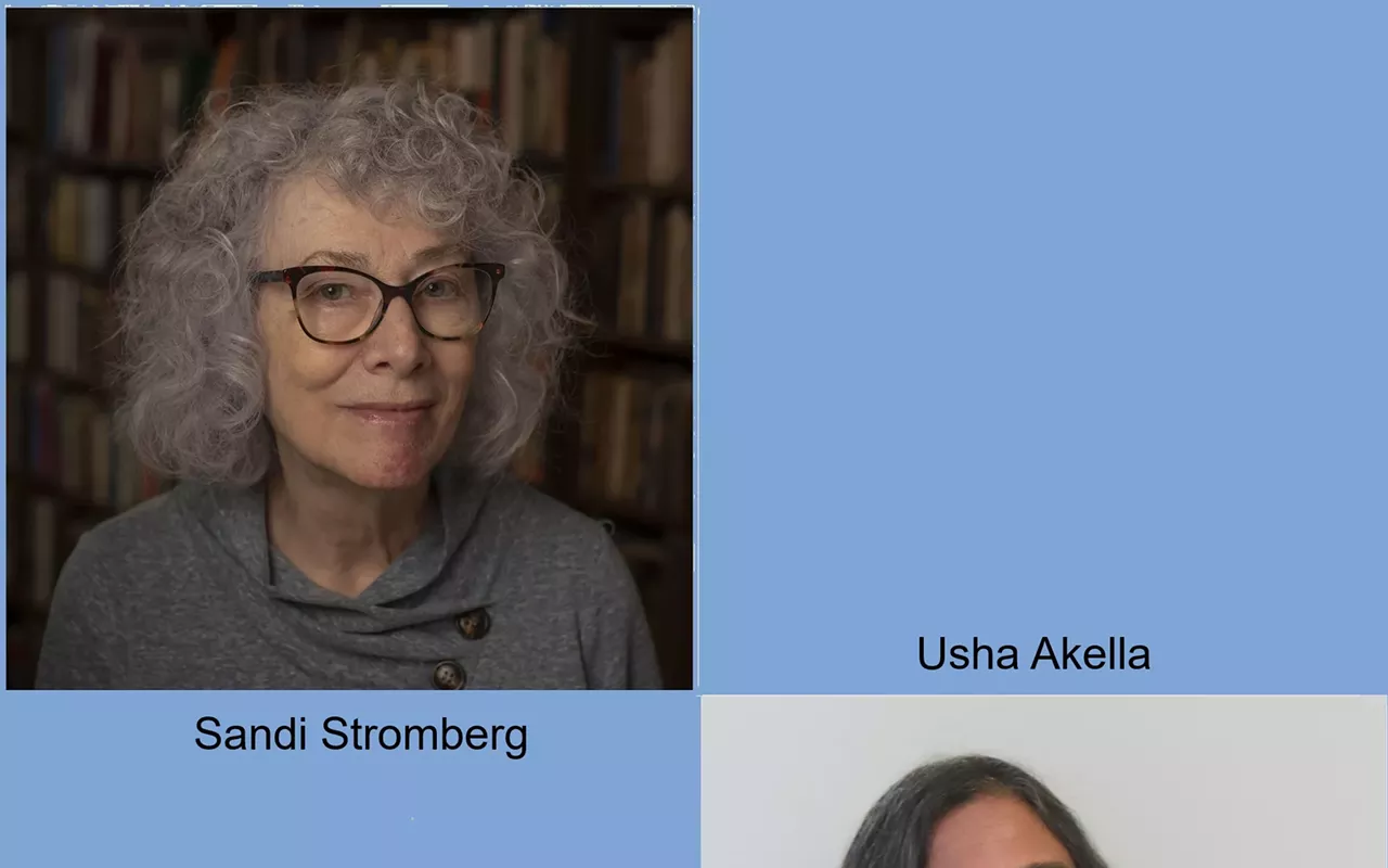 Image: BookWoman 2nd Thursday Poetry Reading and Open Mic welcomes Sandi Stromberg and Usha Akella