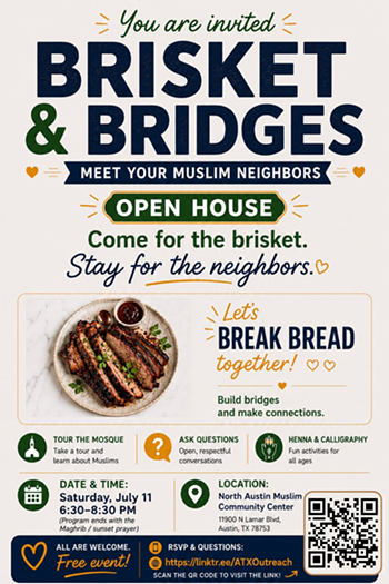 Image: Brisket & Bridges: Meet your Muslim neighbors