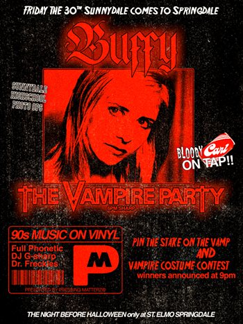 Image: Buffy the Vampire Slayer Party