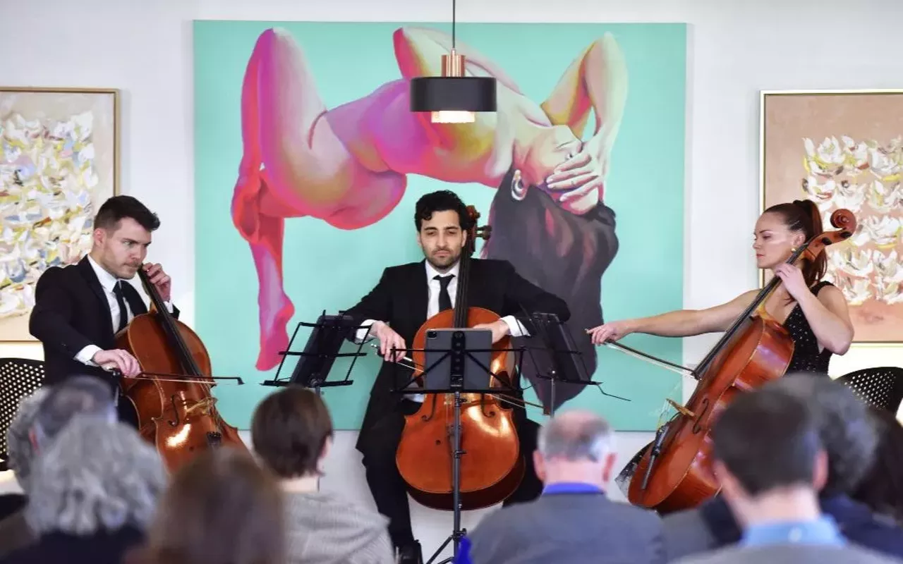 Image: Cello Noir w/ Austin Camerata & Naala (8:00, 5:00, 2:00)
