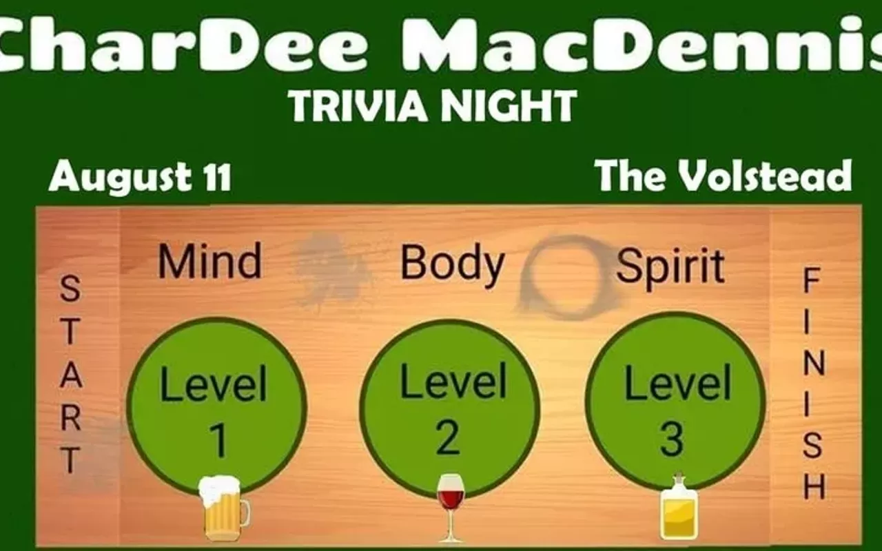 Image: CharDee MacDennis Trivia Night