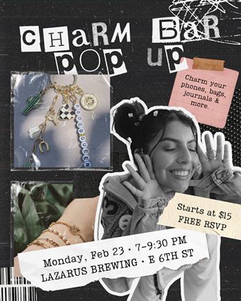 Image: Charm Bar Pop-Up at Lazarus Brewing