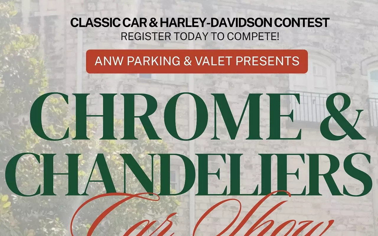 Image: Chrome & Chandeliers Car Show at Chateau Bellevue