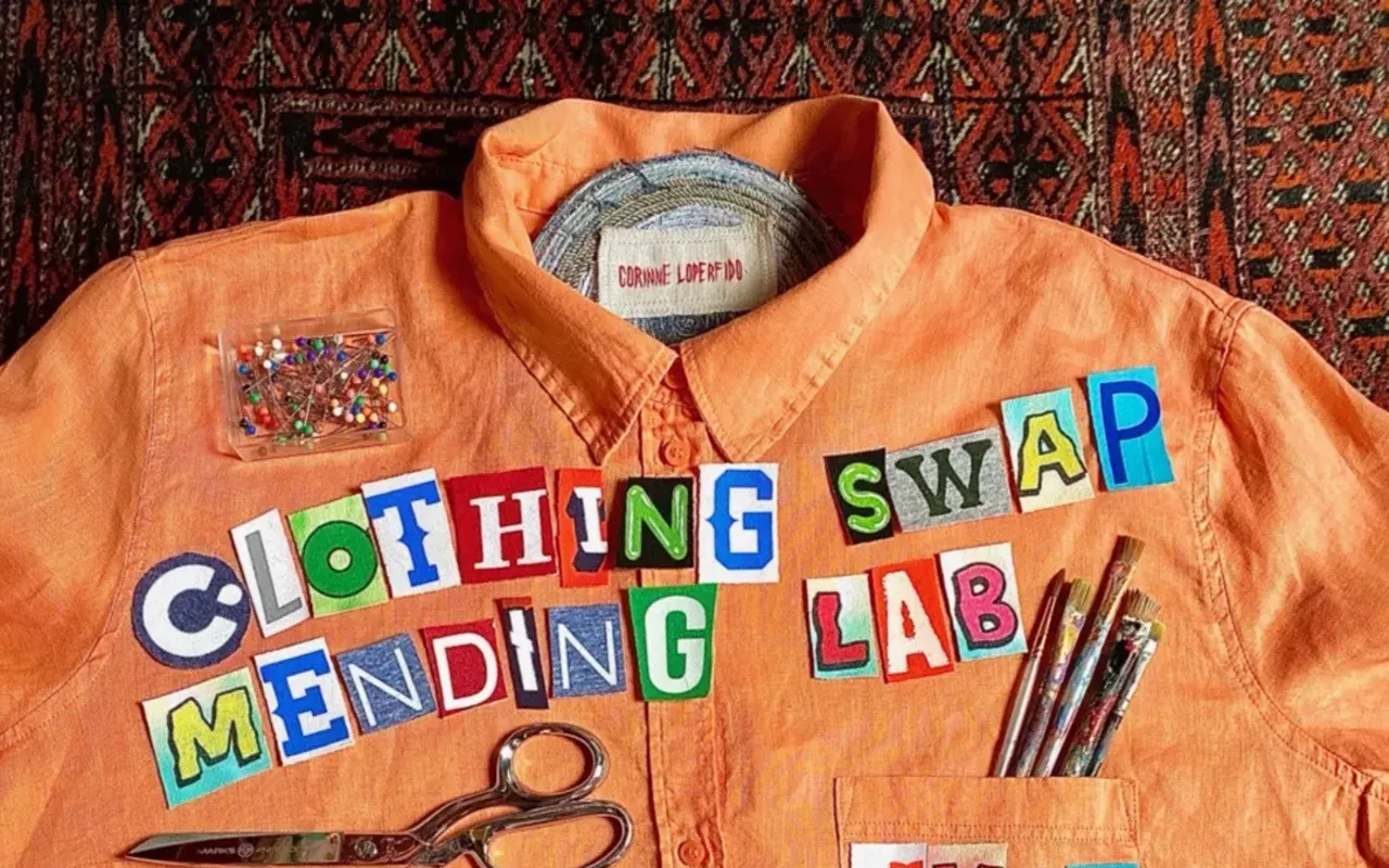 Image: Clothing Swap Mending Lab