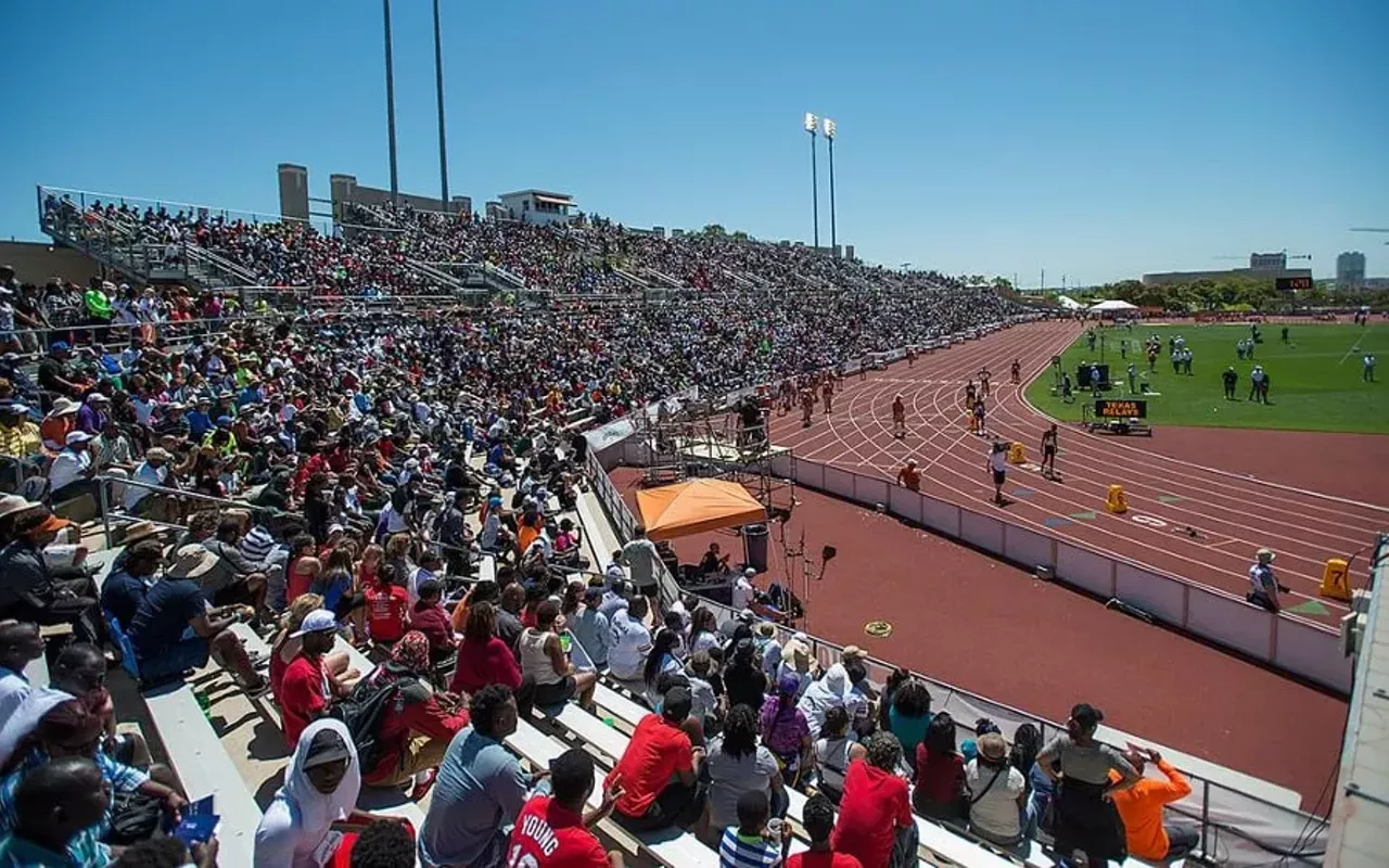 Image: Clyde Littlefield Texas Relays