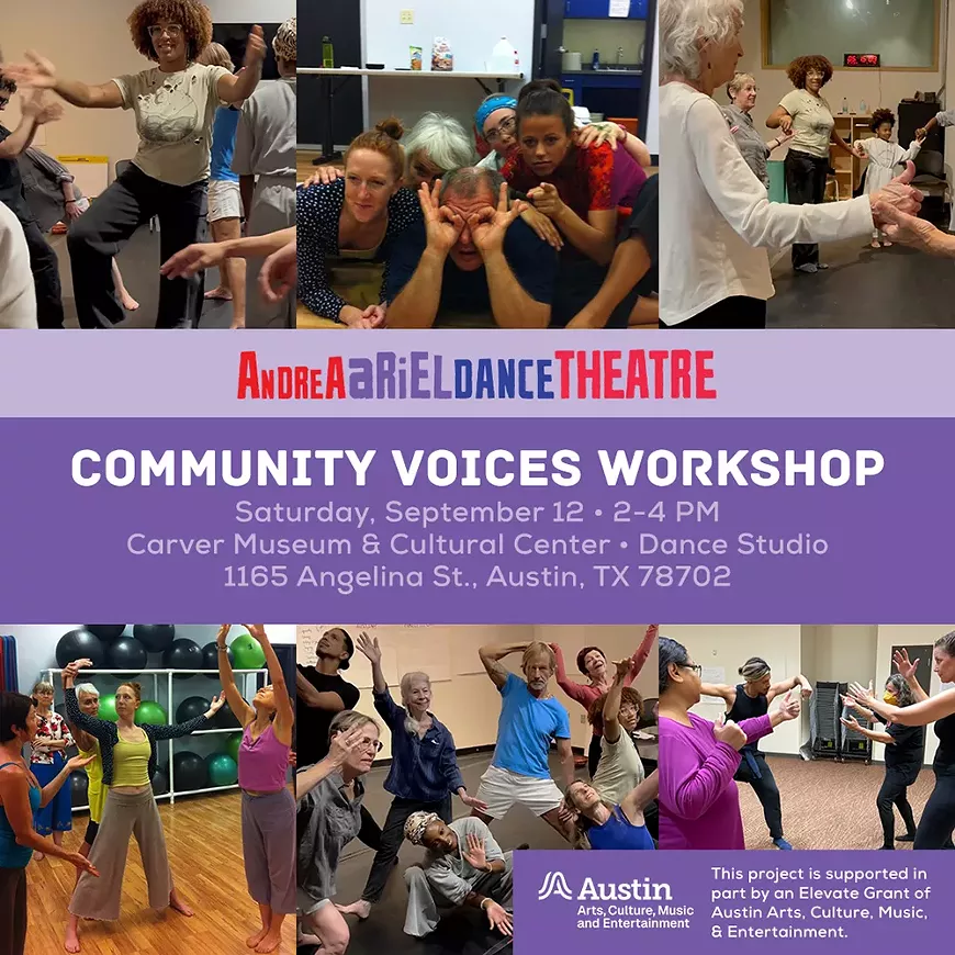 Photos from Community Voices Workshops