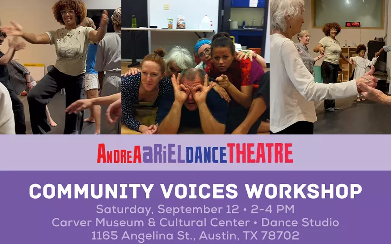 Image: Community Voices Workshop - FREE!