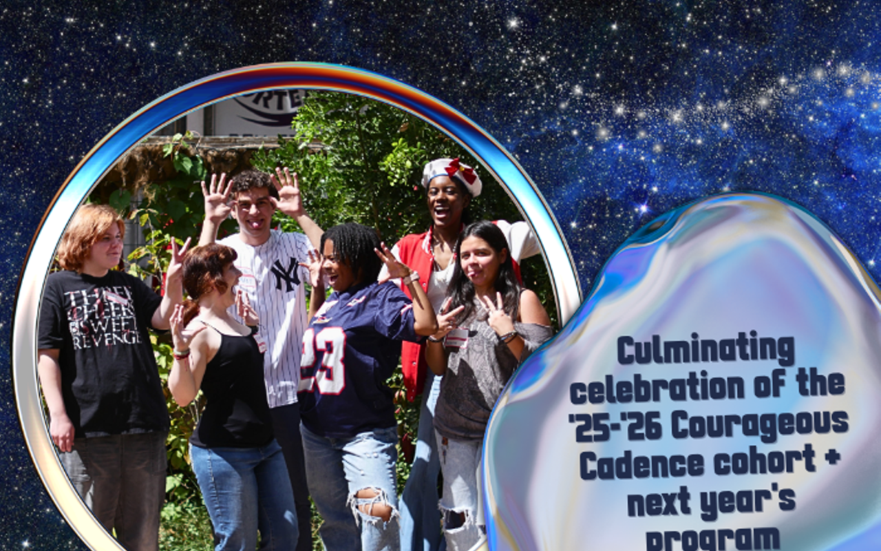 Image: Courageous Cadence: Teen-Centered Open Mic
