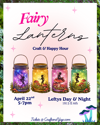 Image: Craft & Happy Hour: Fairy Lanterns