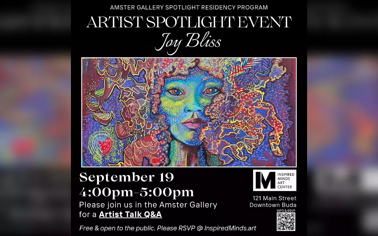 Image: Creativity, Curiosity, and the Artistic Process &mdash; An Artist Talk with Joy Bliss
