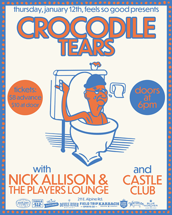 Image: Crocodile Tears, Nick Allison & the Players Lounge, Castle Club