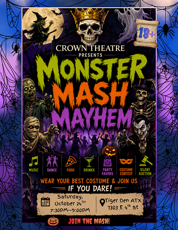 Image: Crown Theatre's 2026 Halloween Revue