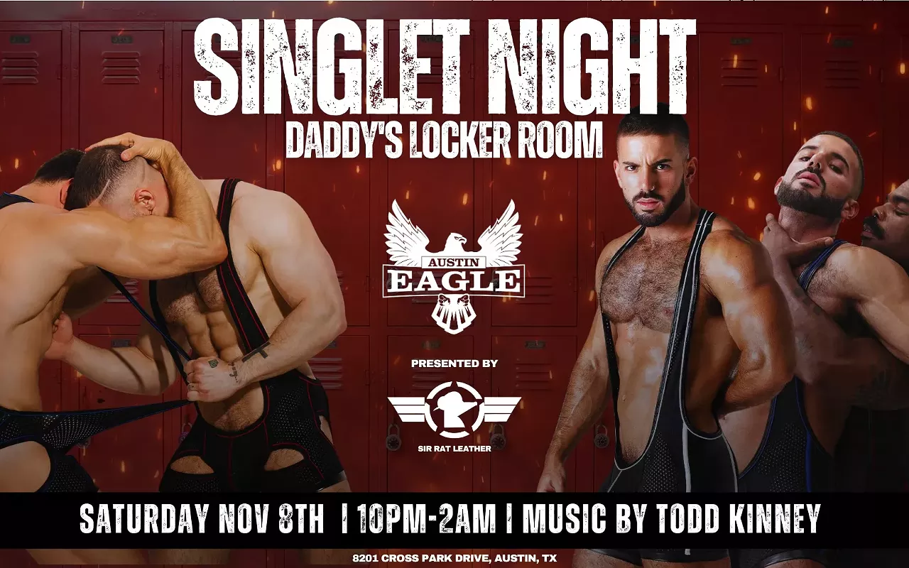 Image: Daddy&rsquo;s Locker Room: Singlet Night