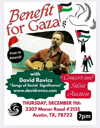 Image: David Rovics: Protest Singer from Portland, Oregon brings "Songs of Social Significance" to Austin