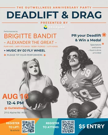 Image: Deadlift & Drag: The OutWellness Anniversary Party