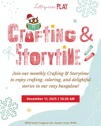 Image: December Crafting & Storytime