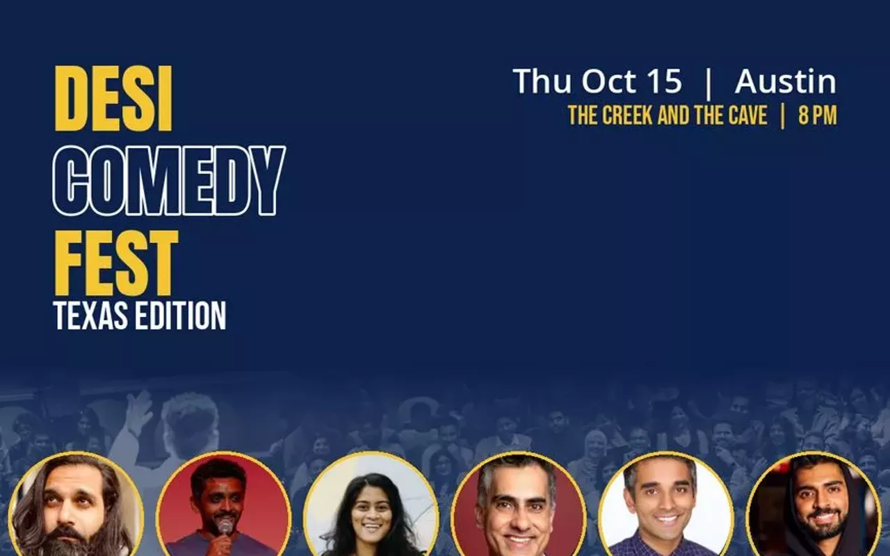 Image: Desi Comedy Fest Texas Tour