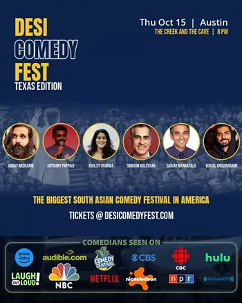 Image: Desi Comedy Fest Texas Tour