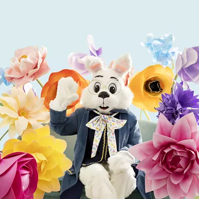 Image: Easter Bunny at Lakeline Mall