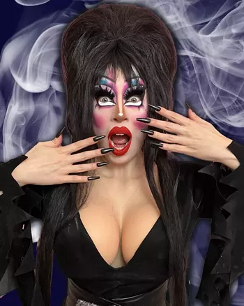 Image: Elvira's Movie Macabre Drag Show