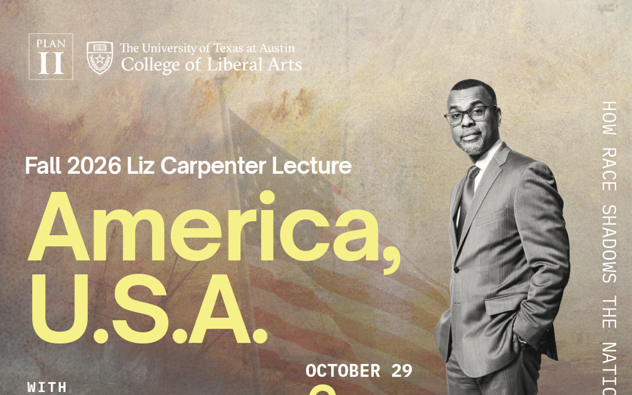 Image: Fall 2026 Liz Carpenter Lecture with Eddie Glaude