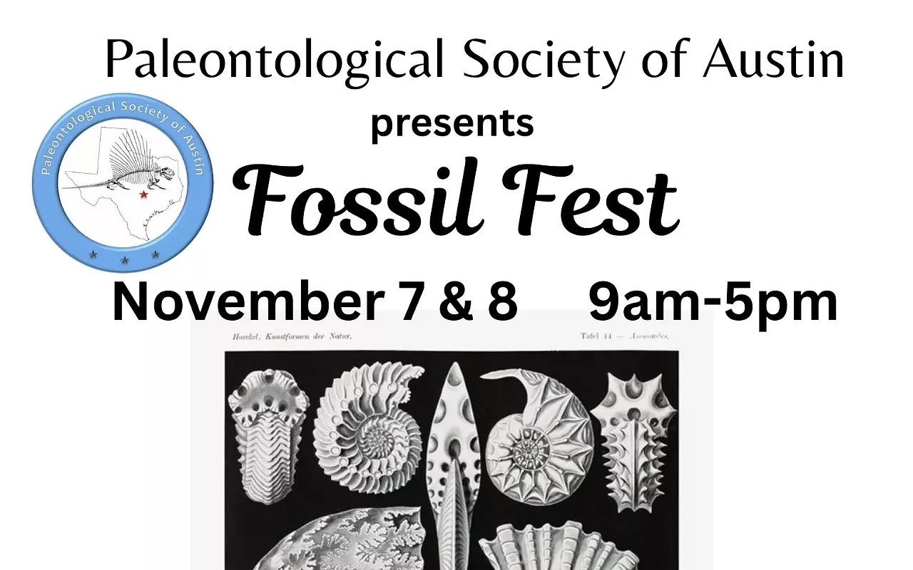 Image: Fossil Fest 2026 Presented by Paleontological Society of Austin