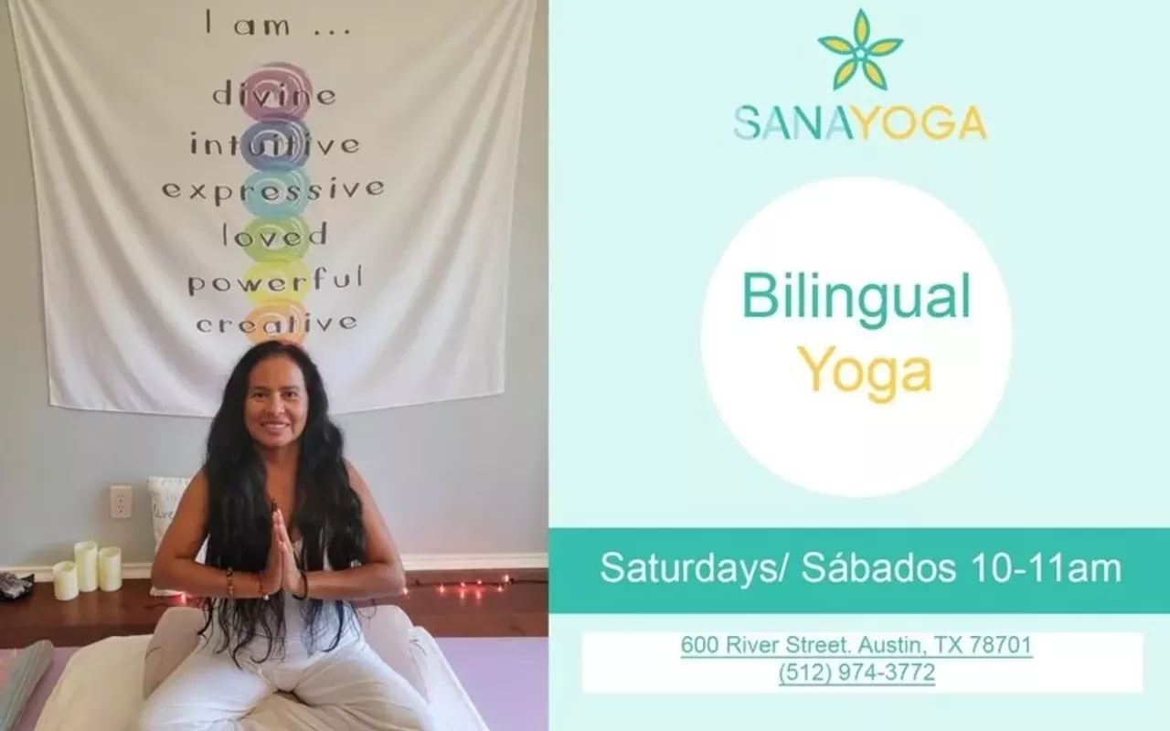 Image: Free Bilingual Yoga
